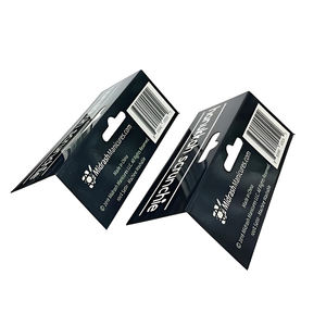 Tarjetas Plegables con Orificio para Colgar, Impresión CMYK Personalizada de Shanli, Embalaje para Calcetines, Tarjetas de Presentación para Joyería, Etiquetas - Product Image 2