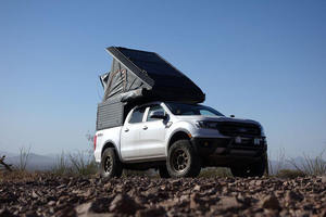 Toldo de Aluminio para Camioneta de Doble Cabina, Toldo Deslizante para Camioneta 4x4, para Acampar, para Gmc <span class=keywords><strong>Toyota</strong></span> <span class=keywords><strong>Hilux</strong></span> - Product Image 4