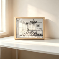 Caja de Luz LED de Estilo Nórdico con Marco de Madera, Escena Tridimensional Iluminada, Decoración Moderna para Pared o Escritorio, para Oficina o Estudio