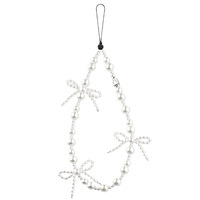 Acryl-Herz-Schmetterling-Perlen-Handykette mit Anhänger, Individuelle Handykette