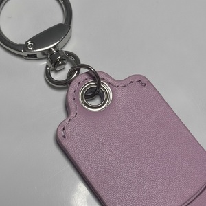 Llavero y Soporte para Teléfono de Cuero Morado Grabado con Varita de la Fortuna Oriental, Duradero, con Logotipo Personalizado, Regalo Corporativo - Product Image 5