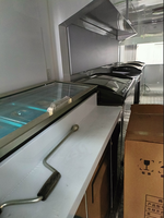 Gerobak Es Krim Kustom 2026, Trailer Makanan Cepat Saji, Van Kopi, Bar Bir, Truk Jajanan, Dijual, Laris Manis