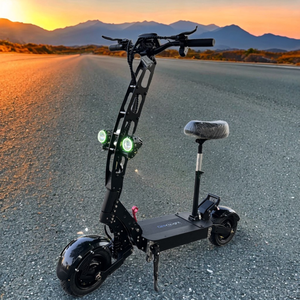 Nouvelle trottinette électrique pliable pour adulte 2026, 60V R6, double moteur, 11 pouces, tout-terrain, 30Ah 40Ah, autonomie longue portée 60-120 km, avec démarrage NFC - Product Image 1