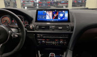 BMW Série 6 2010-2016 Écran tactile OLED central de 12,3 pouces avec navigation GPS et MP3