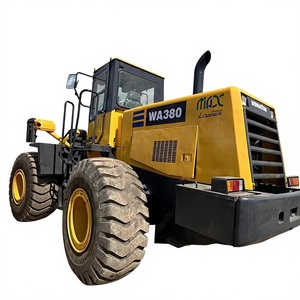 Chargeuse sur pneus Komatsu WA380-3 d'occasion, capacité nominale de 8 tonnes, moteur Cummins, performances excellentes, à vendre - Product Image 1