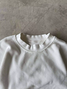 <span class=keywords><strong>Felpe</strong></span> Girocollo Personalizzate OEM all'Ingrosso, 100% Cotone, Produzione Premium di Lusso, Felpa Bianca Girocollo con Grafica per <span class=keywords><strong>Uomo</strong></span> - Product Image 3