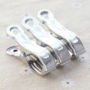 Pinces à linge en acier inoxydable, grandes et petites, pour sécher les couettes et les vêtements, résistantes au vent et adaptées au séchage des vêtements et - Product Image 4