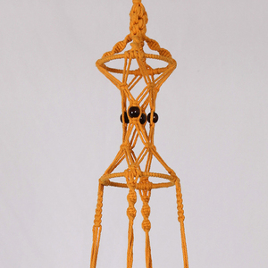 Colgador de Cuerda de Algodón Tejido a Mano para Decoración Interior y Exterior, Dropshipping, Diferentes Tamaños, Bolsa de Red para Colgar Macetas - Product Image 4