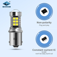 Super lumineux 3030 27smd LED puce T15 T20 T25 S25 1156 1157 3030 intérieur voiture lumière 12v rv intérieur lumières led T10 rouge/blanc int
