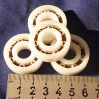 Roulement en polymère POM avec billes en acier inoxydable pour la manutention des matériaux et les machines de précision