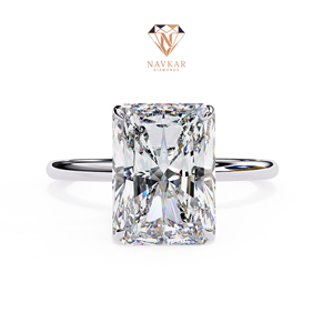 Anillo de compromiso de moissanita de la mejor calidad para mujer, joyería de boda con artesanía superior disponible al mejor precio. - Product Image 5