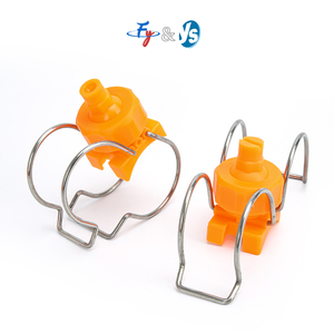 Buse <span class=keywords><strong>à</strong></span> bille réglable <span class=keywords><strong>à</strong></span> double ressort en PP orange <span class=keywords><strong>de</strong></span> qualité supérieure, avec options <span class=keywords><strong>de</strong></span> jet plat et conique, pour système <span class=keywords><strong>de</strong></span> lavage automatique <span class=keywords><strong>de</strong></span> voitures - Product Image 3