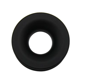 Pasacables de goma de silicona moldeada OEM con doble brida, tamaño personalizado, piezas de buje de goma impermeables para cables - Product Image 4