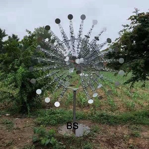 Kim Loại Ngoài Trời Thép Không Gỉ Nghệ Thuật Gió Kinetic Điêu Khắc Để Bán - Product Image 5