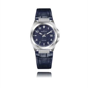 นาฬิกาข้อมืออัตโนมัติ RHYNOFIT รุ่นหน้าปัดคาร์บอนไฟเบอร์สีขาว ขอบหน้าปัดแบบ Single Window Polish Bezel พร้อมเข็มบอกเวลา - Product Image 3