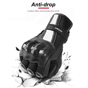 Gants de moto Suomy <span class=keywords><strong>pour</strong></span> <span class=keywords><strong>femme</strong></span>, en cuir, <span class=keywords><strong>pour</strong></span> la conduite moto, avec fibre de carbone, couleur rose, respirants, tailles XS à XXL - Product Image 4
