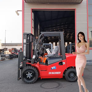 Construction chinoise chariot élévateur de moteur diesel de chariot élévateur de 5 tonnes avec 3 mètres de tamis latéral - Product Image 1