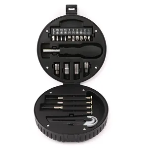 Unionpromo 20pcs Tire Shaped Tool Kit Car Repair Tool Kit Set