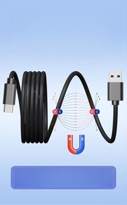Cavo Magnetico 11 Pin PD60W |   Cavo di Ricarica e Dati 6 in 1 USB-A USB-<span class=keywords><strong>C</strong></span> a <span class=keywords><strong>M</strong></span>/L/<span class=keywords><strong>C</strong></span> Tipo <span class=keywords><strong>C</strong></span> 60W con Adattatore USB - Product Image 3