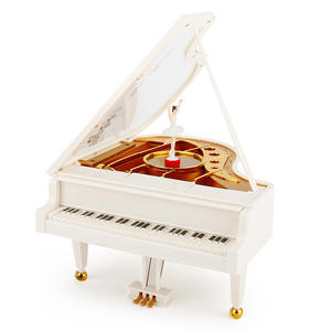 <span class=keywords><strong>Ballet</strong></span> clásico chica bailando caja de música <span class=keywords><strong>Piano</strong></span> en forma de caja de música <span class=keywords><strong>para</strong></span> decoración de escritorio ornamento - Product Image 5