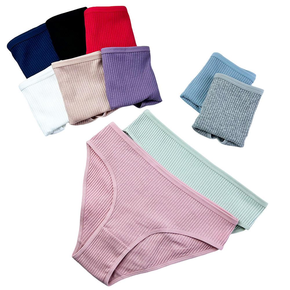 Big Plus Size Womens Private Label Tummy Control Thong Panties High Leg Cotton Undies Fat Lady Sexy No Panty Line Underwear