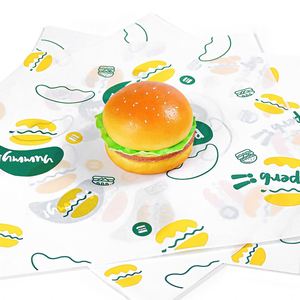 Papier d'emballage alimentaire jetable résistant à la graisse et à l'huile ZJPACK, de qualité alimentaire, enduit pour l'emballage du sucre et des gâteaux - Product Image 3