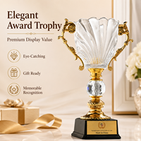 Trofeo de Cristal Personalizado de Alta Gama con Grabado Exquisito y Tallado en Sombra