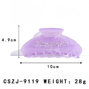 مبيعات المصنع مباشرة YIYI 10-كريستال أسيتات نصف قمر على شكل حجر الراين مزاجه للسيدات - Product Image 2