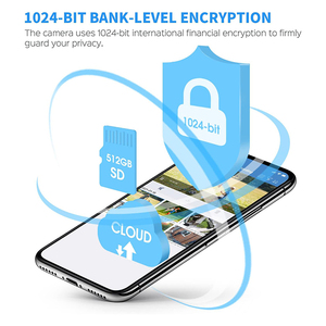 กล้องวงจรปิด Tuya Smart PTZ สำหรับภายนอกอาคาร ภาพสีเต็มรูปแบบในเวลากลางคืน พร้อมมาตรฐานกันน้ำ IP65 รองรับ WIFI แบบดูอัลแบนด์ ไมโครโฟนในตัว และเซ็นเซอร์ CMOS - Product Image 4