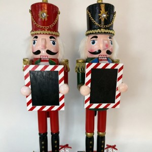 <b>Festival</b> Holiday Christmas House Artistic Wholesale Wood Toy <b>Gift</b> Collection Decorations Ornament Luxury Nutcracker Soldier - Product Image 3