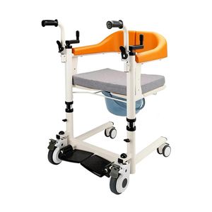 Kursi pengangkat hidrolik penggunaan di rumah untuk pasien cacat, bantuan Transfer samping tempat tidur dapat disesuaikan dengan roda bergulir - Product Image 1