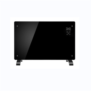 Nouveau produit - Chauffage électrique intelligent à écran tactile en verre LED - Chauffage par convection rapide et sûr avec télécommande pour la maison - Product Image 4