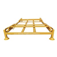 Étagère de stockage de pneus en acier robuste sur mesure, capacité de charge de 1000 kg, pliable, empilable, fabricant