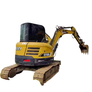 Matériel d'occasion d'origine SANY SY55C mini pelle hydraulique sur chenilles occasion, SY55C SY60C SY75C à vendre - Product Image 1