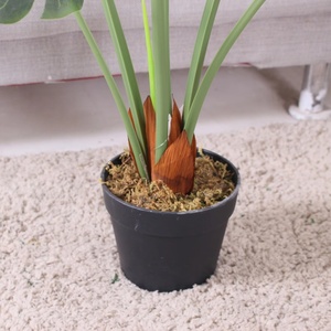 Planta de Monstera, Bonsái Artificial, Árbol en Maceta de Plástico, Realista, Ecológico, 85 cm, <span class=keywords><strong>Resistente</strong></span> a los Rayos UV - Product Image 4