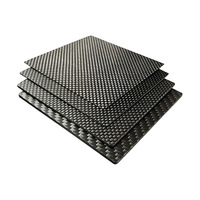 Plaque en fibre de carbone 4 mm 3k sergé brillant mat taille personnalisée