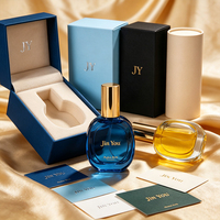 Flacon de parfum en verre transparent mat écologique avec développement de moules personnalisés, plusieurs capacités, application de pompe pulvérisatrice
