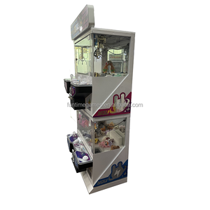 <span class=keywords><strong>4</strong></span>人用マルチプラグミニクレーンゲーム機、スチールキャビネット付き、屋内キッズアーケードプレイグラウンド向け - Product Image 6