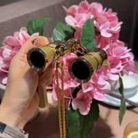 Jumelles optiques 3X25 pour femme, avec poignées, pour opéra, théâtre, concerts et spectacles