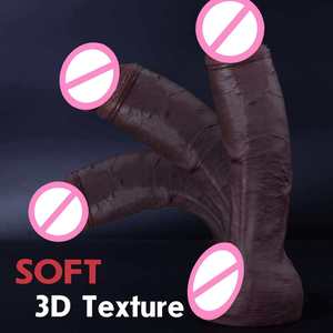 Dildo Realista de Dragão de 9 Polegadas - Silicone Líquido Macio Semelhante à Pele, Pênis Gigante com Ventosa Forte, Brinquedos Sexuais para Adultos Sem Mãos - Product Image 2