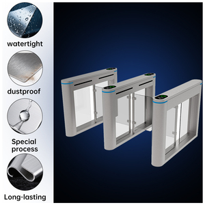 Nhà máy kiểm soát truy cập Flap <span class=keywords><strong>turnstile</strong></span> cổng đầy đủ tự động Bi-directional thép không gỉ rào cản Swing <span class=keywords><strong>turnstile</strong></span> cho văn phòng/phòng tập thể dục - Product Image 6