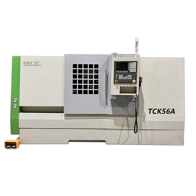 대만 고정밀 경사 침대 CNC 선반 기계 TCK56A CNC 선반