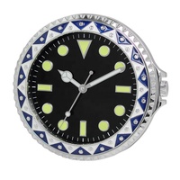 Horloge murale de style antique en forme de montre de design de mode, quartz analogique, salon