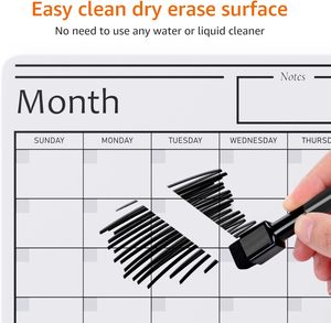 <span class=keywords><strong>Calendrier</strong></span> magnétique pour réfrigérateur, planification des activités quotidiennes, hebdomadaires et mensuelles, tâches ménagères, aimants pour réfrigérateur, <span class=keywords><strong>calendrier</strong></span> - Product Image 5