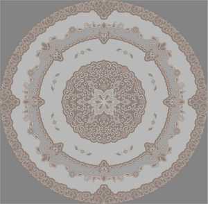 Bao Gồm Tiệc Cưới Giấy Hạt Vải Và Ghế Vải Lanh Đàn Hồi Bàn Tròn - Product Image 3