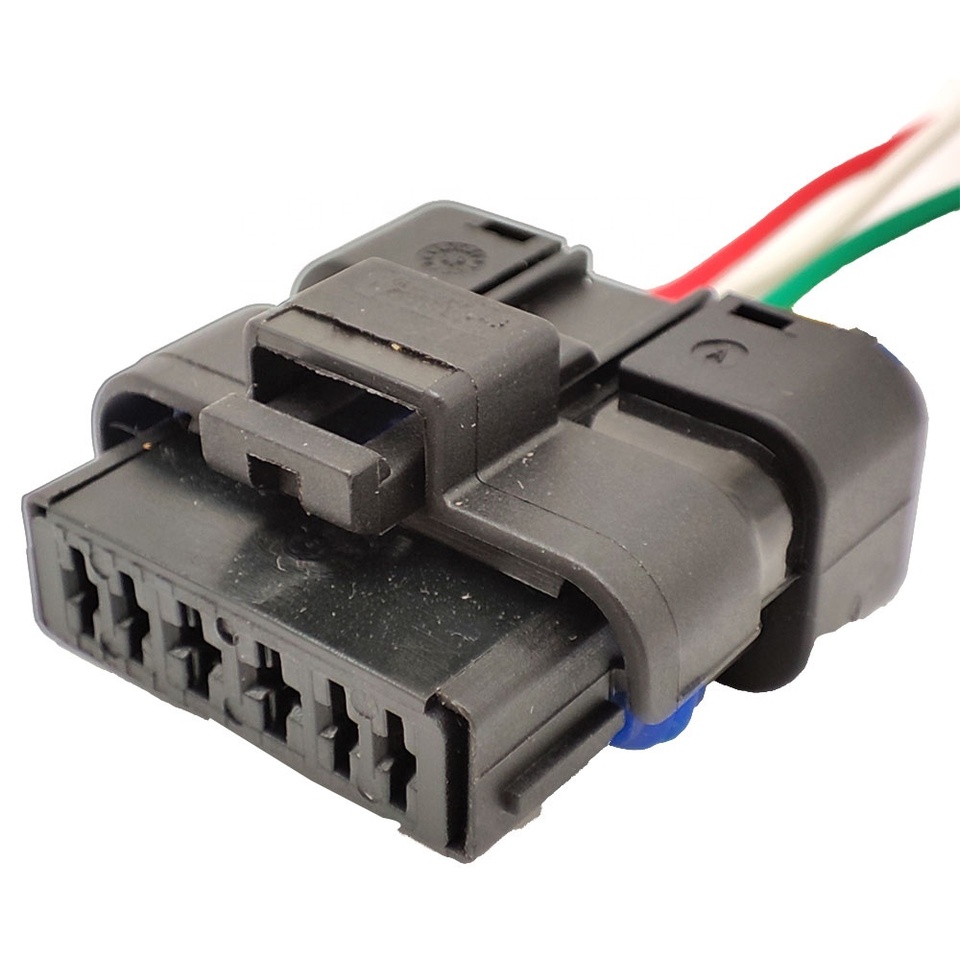 Tc 106.1139 16V Butterfly Sensor Whip 6Pin Fuel Pump Connector Plug For Land Rover Peugeot