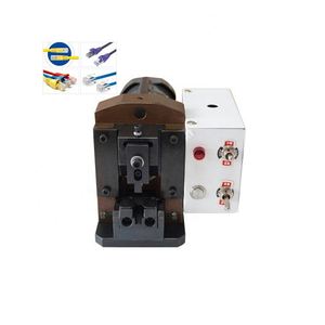 <b>Network</b> <b>Cable</b> <b>Making</b> <b>Machine</b> Semi-auto Patch Cord Rj45 Crimping <b>Machine</b> - Product Image 3