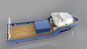 Grandsea dijual <span class=keywords><strong>Platform</strong></span> wadah pasokan perahu Transfer kru Aluminium 100 kaki/32m - Product Image 2