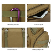 Sac à dos tactique en tissu Oxford 45L, capacité moyenne, haute qualité, respirant, pour randonnée et voyage en plein air