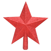 Étoile de sapin de Noël durable et longue durée en polyrésine de haute qualité pour la décoration de la maison, le bureau, les fêtes et Noël